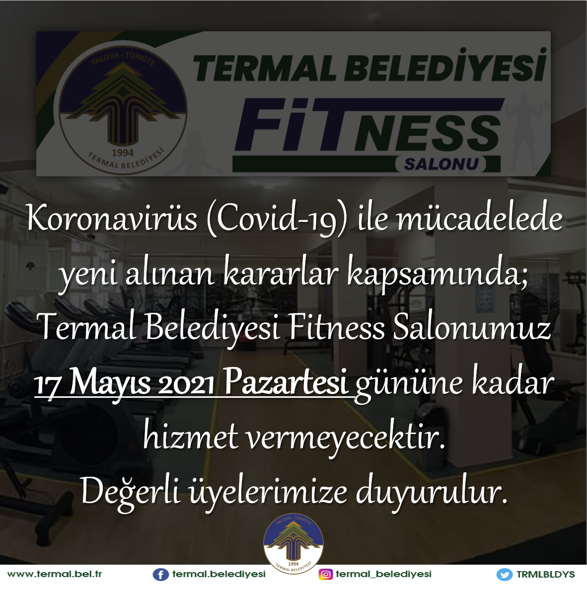 FİTNESS SALONUMUZ HK.
